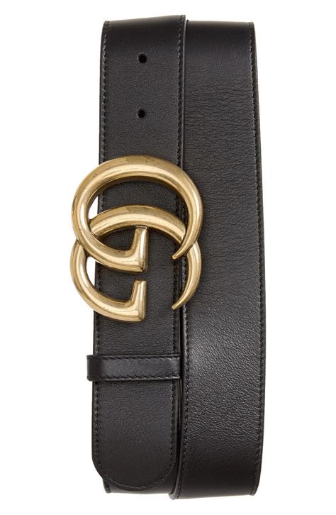 gucci sign belt